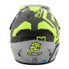 FC-Moto Flex Motocross Helmet, Black/Yellow, XL