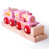 Bigjigs Rail Lokomotive Rosa Mit Tender