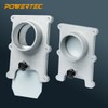 POWERTEC 70134-P2 2-1/2-Inch Aluminum Blast Gate for Dust Collector, Dust