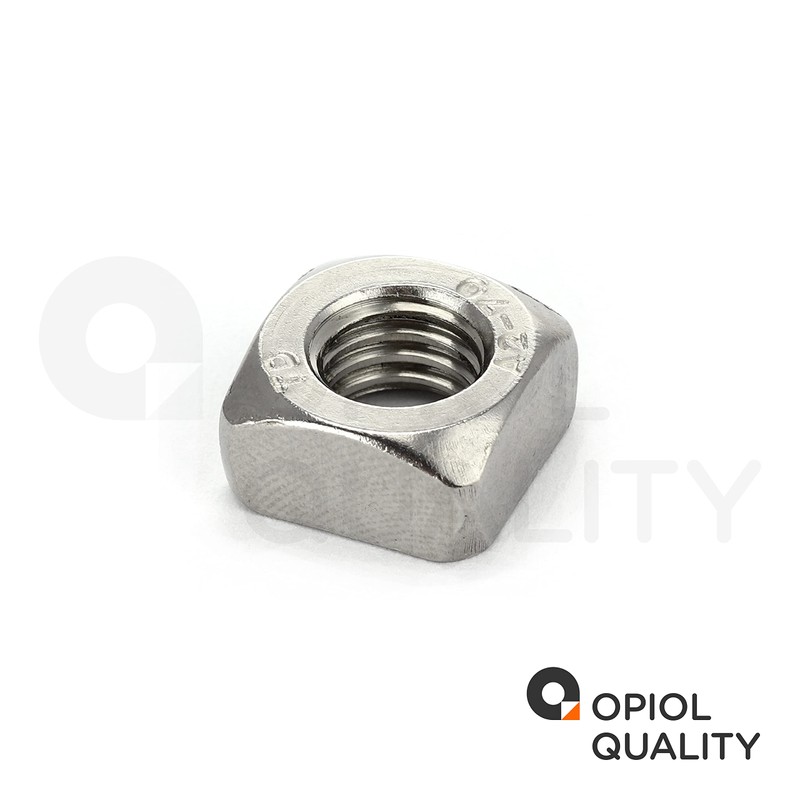 OPIOL QUALITY® Square Nuts DIN 557 M8 Made of Stainless