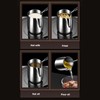 Coffee Milk Frothing Pitcher Cup 304 Stainless Steel Long Handle