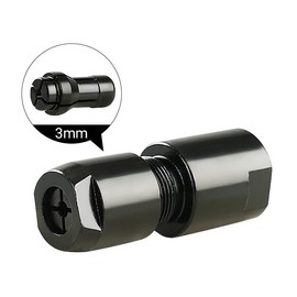3MM & 6MM (1/8" & 1/4") Angle Grinder to Straight Grinder Adapter - 5/8-11 Thread Converter for DeWalt/Makita - Accessories for Rotary Bits:_6MM