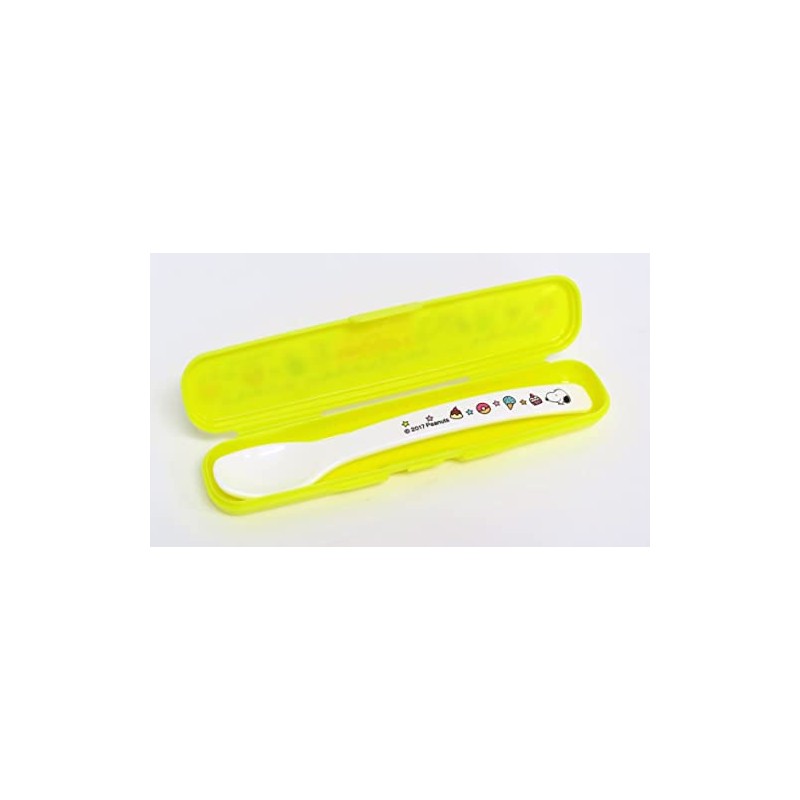 OSK Peanuts Spoon & Case BR-6 Yellow Case: Approx. 5.3