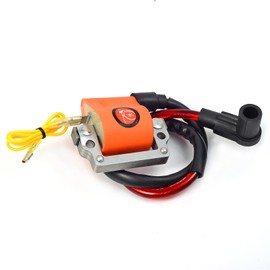 MOTO1988 Igniter CDI and Ignition Coil & Spark Plug For Yamaha G1 Gas 2 Cycle Golf Car Cart 1979-1986 J10-85540-20-00 355-82310
