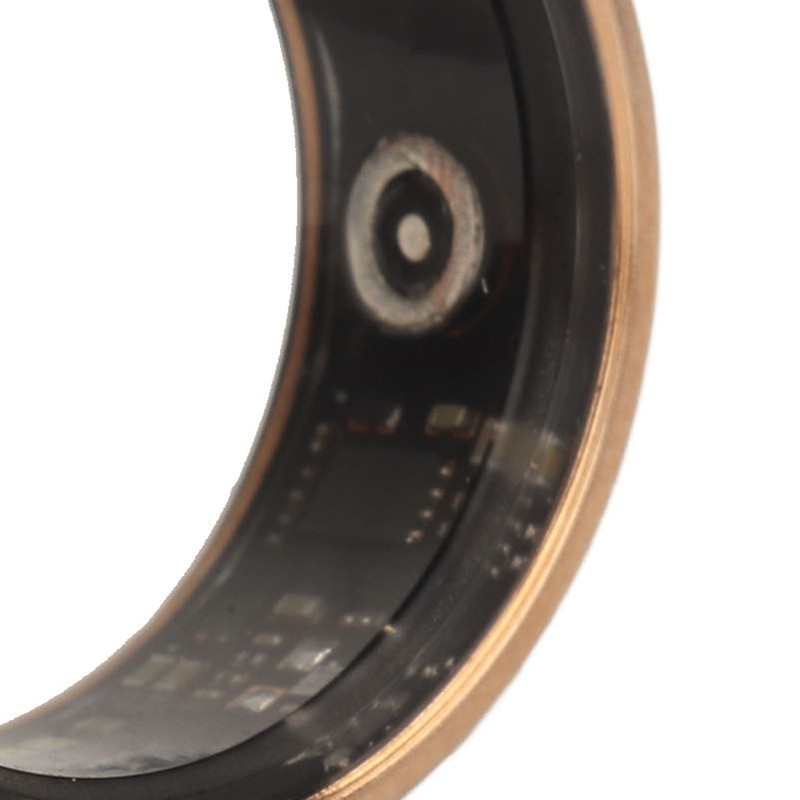 Smart Ring Fitness Tracker Ceramic Stainless Steel Sleep Monitoring Camera