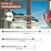 BeBecome Sliding Door Security Bar，17-50 inch Adjustable Patio Door Security