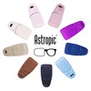 Astropic 2Pcs Silk Eye Patches for Adults Kids Glasses to