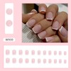GZSYY Press on Nails French Nails for Gluing Fake Nails
