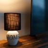 BRUBAKER Table or Bedside Lamp Home - Table Lamp with