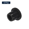 sourcing map 5 Pcs Black Plug Holes, Waterproof Rubber Button