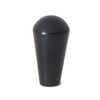 Black Guitar pickup toggle switch tip 3.5mm thread solid steel