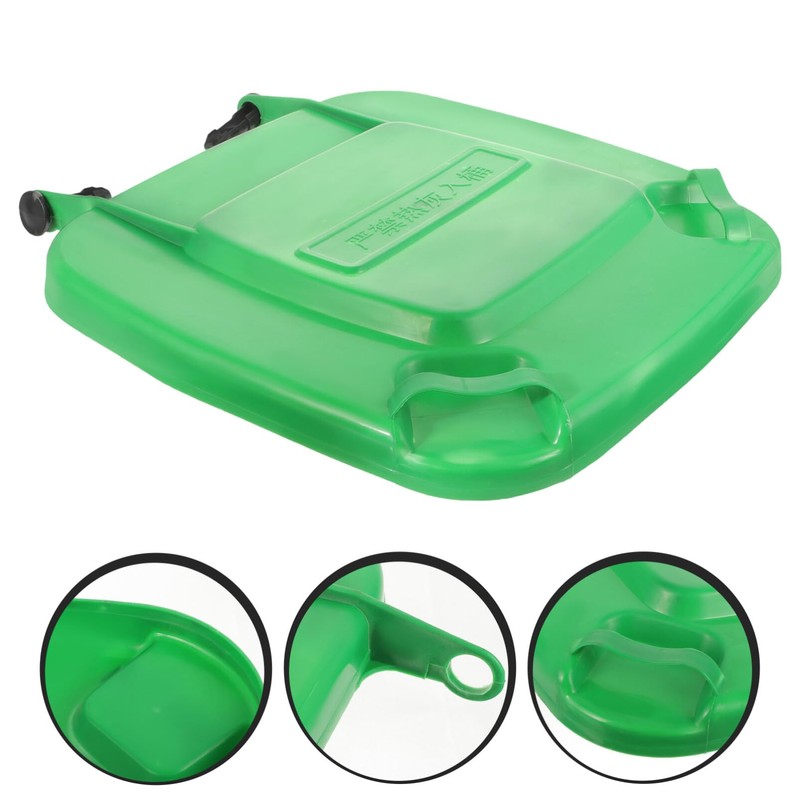 Toddmomy Outdoor Garbage Can Replacement Lid, Waste Container Trash Can