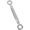 National Hardware Eye/Eye Turnbuckle, 3/8" x 10-1/2", Aluminum, Zinc Plated