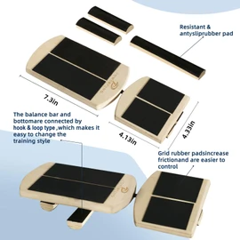Ankle Balance Board Foot Strengthener: Foot Trainer Stretcher - Sprained Balance Board Plantar Fasciitis Relief