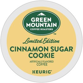 Green Mountain Coffee Cinnamon Sugar Cookie Single Serve Keurig K-Cup Pods, Light Roast Coffee, K Cup ~ 12 pods (2)
