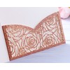 20 Pcs Laser Cut Wedding Invitations Card Pocket with Envelope