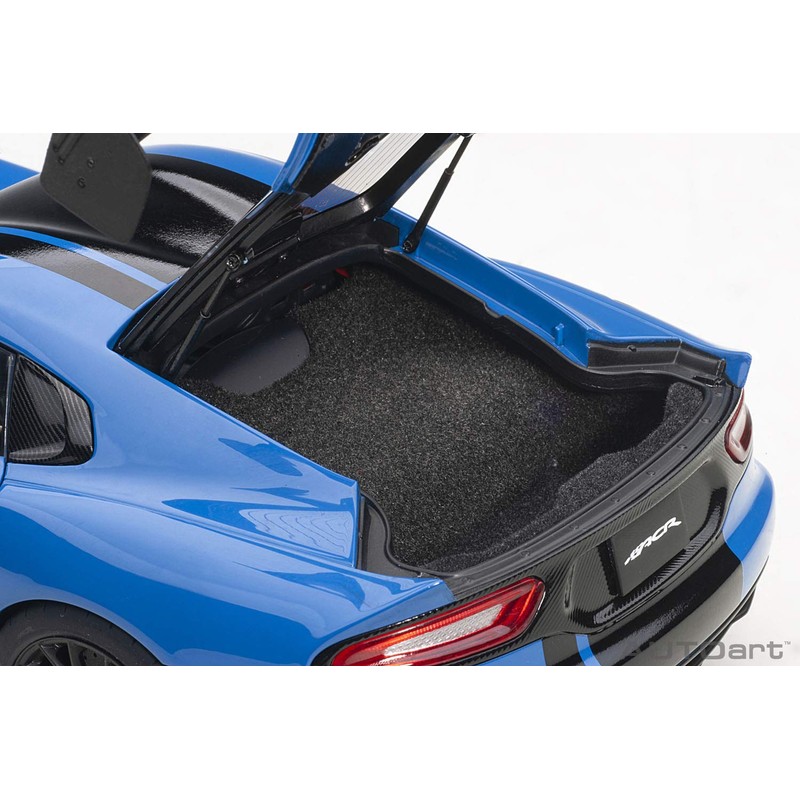 AUTOart 71734 1/18 Dodge Viper ACR Blue/Black Stripe Finished Product