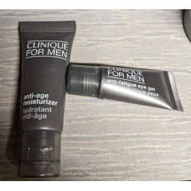 Clinique For Men Anti-Age Moisturizer 15 ml/.5 oz+Eye Gel/Cream 5ml/.17 oz Lot 2