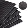 Kalolary Carbon Fiber Board Plate, 3K Real Carbon Fiber Sheets
