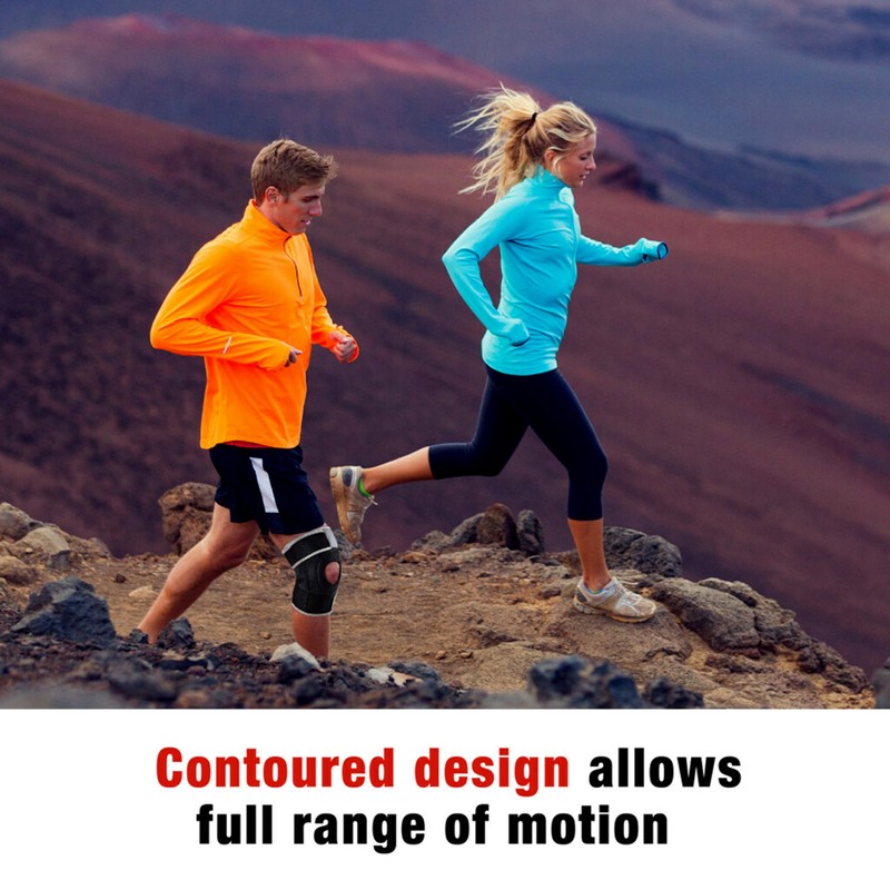 ACE Brand Adjustable Compression Knee Support, Moderate Support for Weak,