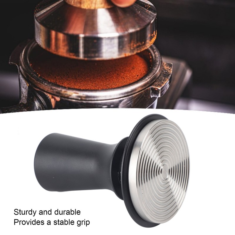 Coffee Press Tamper Comfortable Grip Professional Flat Base Coffee Press