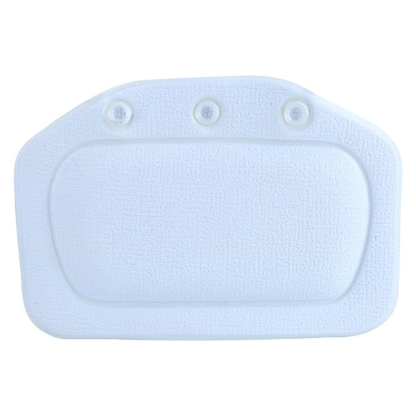 VIFERR Bath Pillow, Soft Foam Bath Pillow, Bathtub Headrest Pillow, Head Neck Bath Pillow, Bathroom Accessories (Blue)