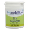 Bio Nutrition Zinc Gluconate - 15mg Zinc - Antioxidant Mineral