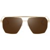 Dollger Oversized Square Sunglasses for Women Men Trendy Polarized Aviator