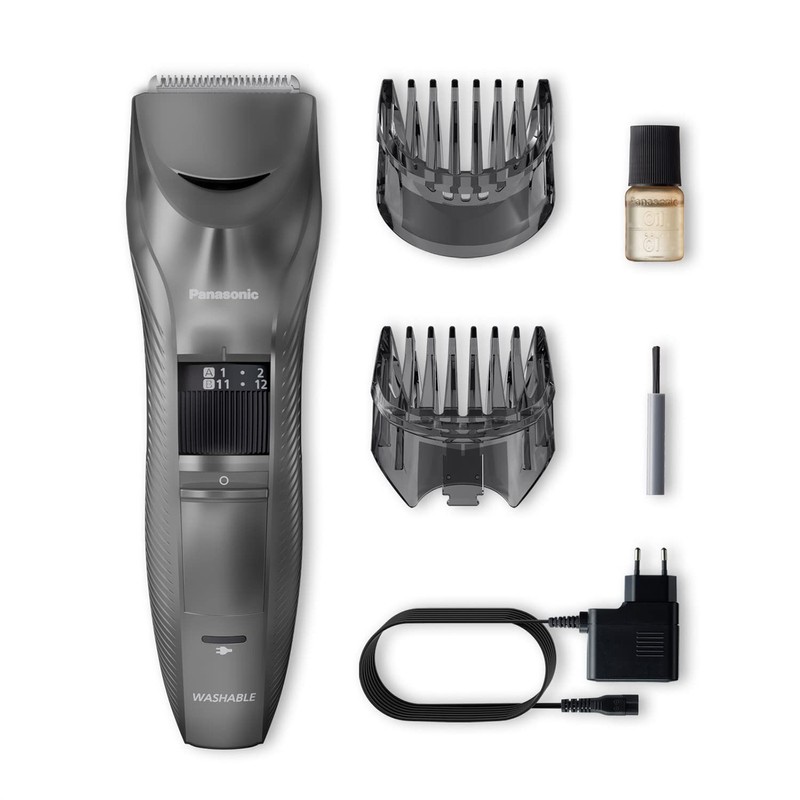 Panasonic Performance Hair Clippers with 2 Attachments and Adjustable Length