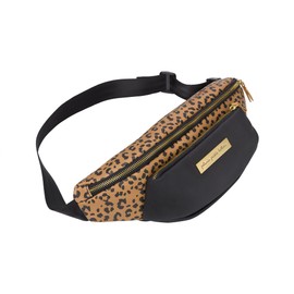 Petunia Pickle Bottom All Around Belt Bag - Everywhere Belt Bag for Parents - Better Than a Fanny Pack Belt Bag - Water Resistant and Easy-to-Clean Belt Bag for On-The-Go Moms and Dads - Leopard