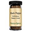 Shaker Grind Black Pepper By Penzeys Spices 2.1 oz 1/2 cup jar