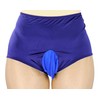 Mona's Choice Strethcy - Bragas de satén para hombre, Azul,