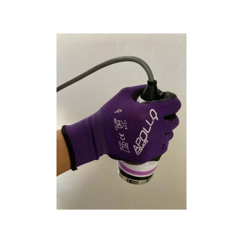 Figura Red Mexico Guantes Cavitación Radiofrecuencia Aparatología Morado