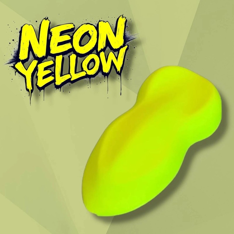 LiME LiNE Automotive Neon Yellow Basecoat Spray Paint - 14