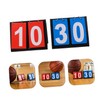 WHAMVOX 2pcs Durable Dual Sided Score Keeper for Basketball Volleyball