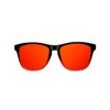 Northweek Unisex Gradiant Sunglasses, Black & Red - Red Polarized