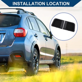 Hihaha Front Lower Grill Inserts for Jeep Renegade 2015-2018 / Bezel Cover/Durable / 2 Pcs