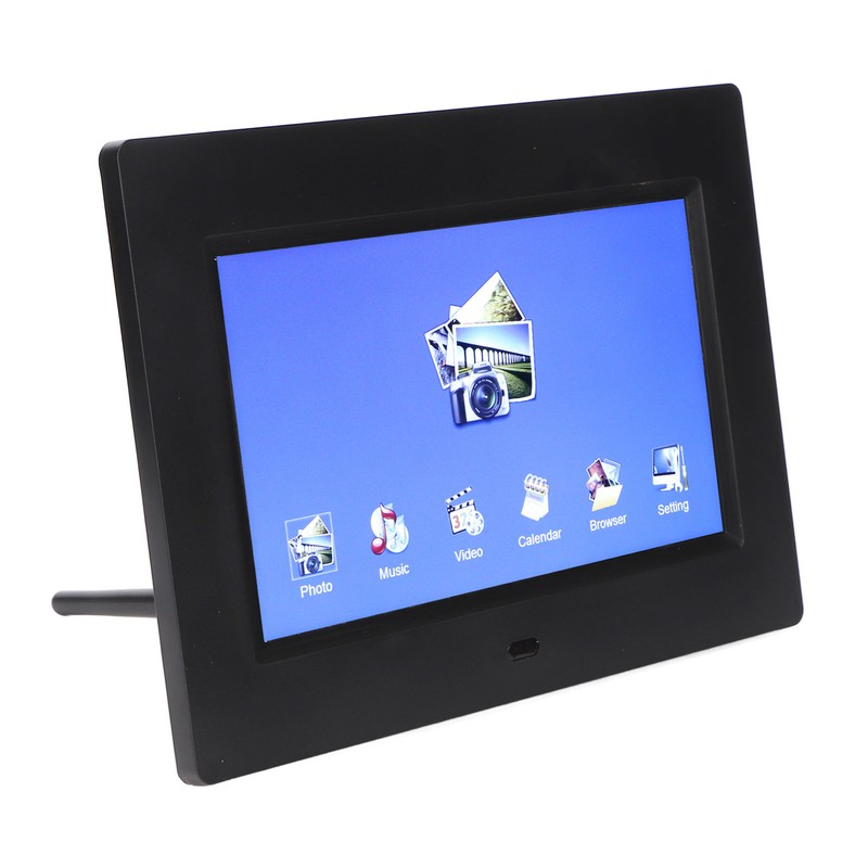 7 Inch Digital Picture Frame HD 800x480 Multifunction Electronic Photo