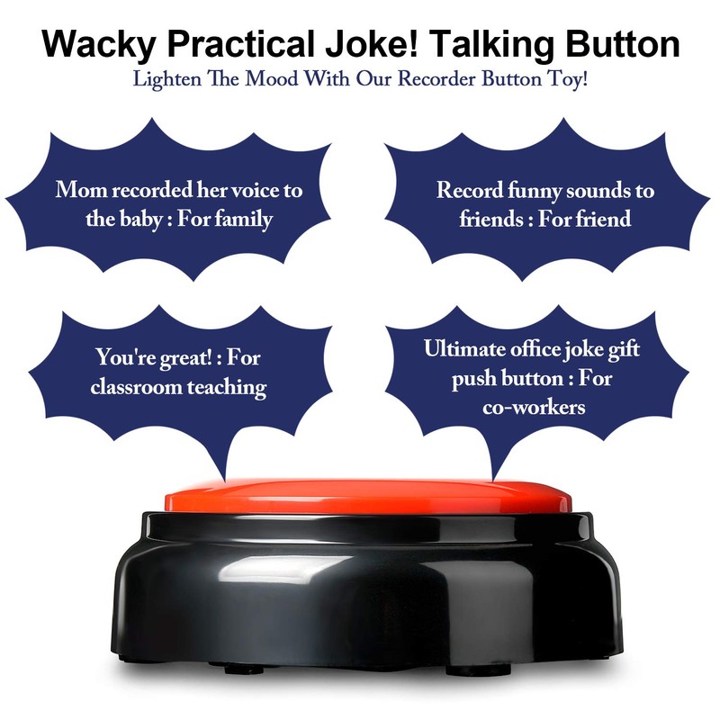 Record Talking Button Easy Button Recording Voice Button Funny OfficeToys