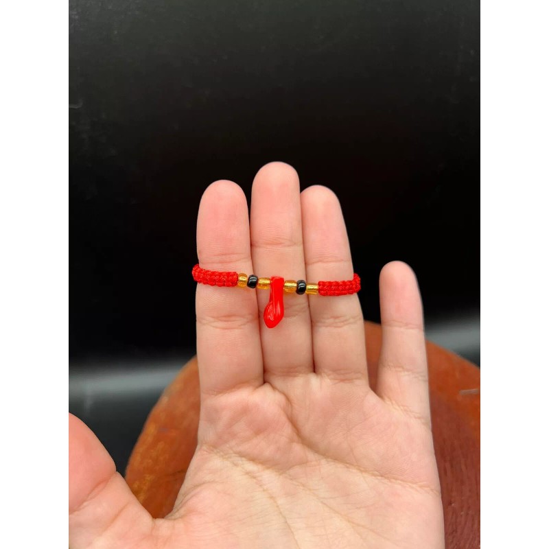 Trend Baby Size Red String Bracelet Adjustable Azabache Red Hand