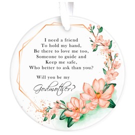 Will You Be My Godmother Asking Gift, Thoughtful Keepsake Godmother Announcement, Fairy Godmother Proposal Gift I Need a Friend to Hold My Hand Love Guide and Keep Me Safe