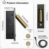 YFMYY Set of 2 Led Headboard Wall Light, 350°Rotation Portable
