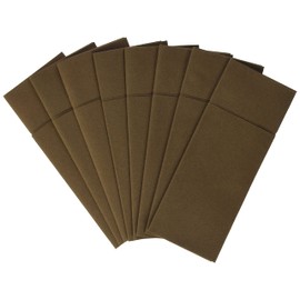 Airlaid 50 Cutlery Napkins, Cutlery Pockets, Fabric-Like, High-Quality Disposable Napkin