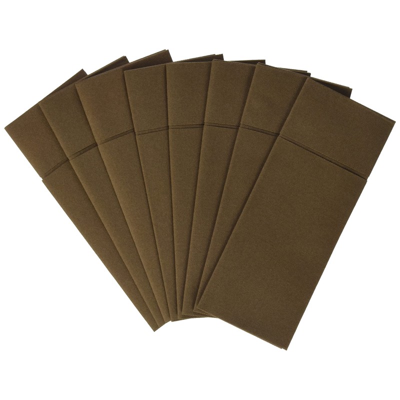 Airlaid 50 Cutlery Napkins, Cutlery Pockets, Fabric-Like, High-Quality Disposable Napkin