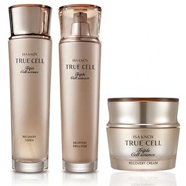 ISA KNOX Triple Trucell Basic Set 3 Pieces Laha Skin Lotion Cream Women's Cosmetics / 이자녹스 트리플 트루셀 기초세트 3종 라하 스킨 로션 크림 여성 화장품
