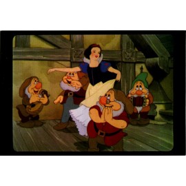 SNOW WHITE AND THE SEVEN DWARFS, FILM FRAME, NICE POSTCARD.