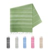 Turquoise Home Bliss XL Beach Blanket, Turkish Cotton Hammam Towel,