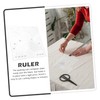 DOITOOL Acrylic Quilting Ruler Set Multi Functional Semicircle Cutter Template