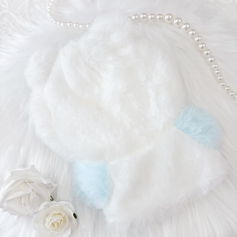 Fluffy Animal Kigurumi [For 7.9 inches (20 cm)] White g.triger
