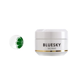 Bluesky Gel Nail Polish, Nail Art Gel Paint, Green 06, 8ml, Gel Nagellack, Nagel Kunst Gel Grün, Farbgel fur Nagel-Design (Härtung unter UV-LED-Lampe erforderlich), 8 ml